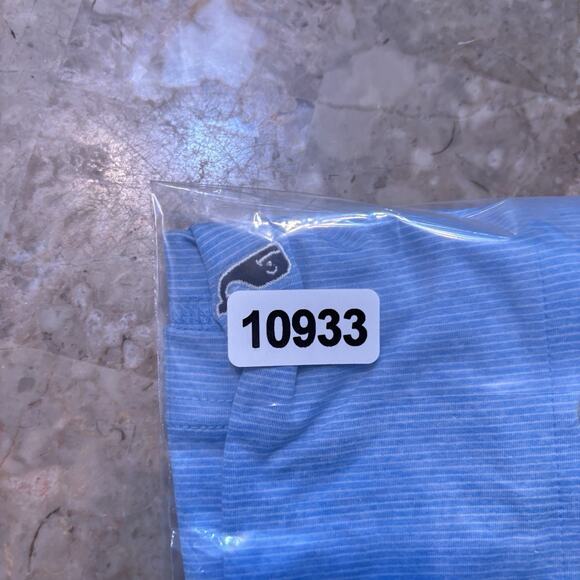 Vineyard Vines Polo Shirt Mens Small Blue On The Go Sankaty OTG Golf Stretch - Picture 9 of 9